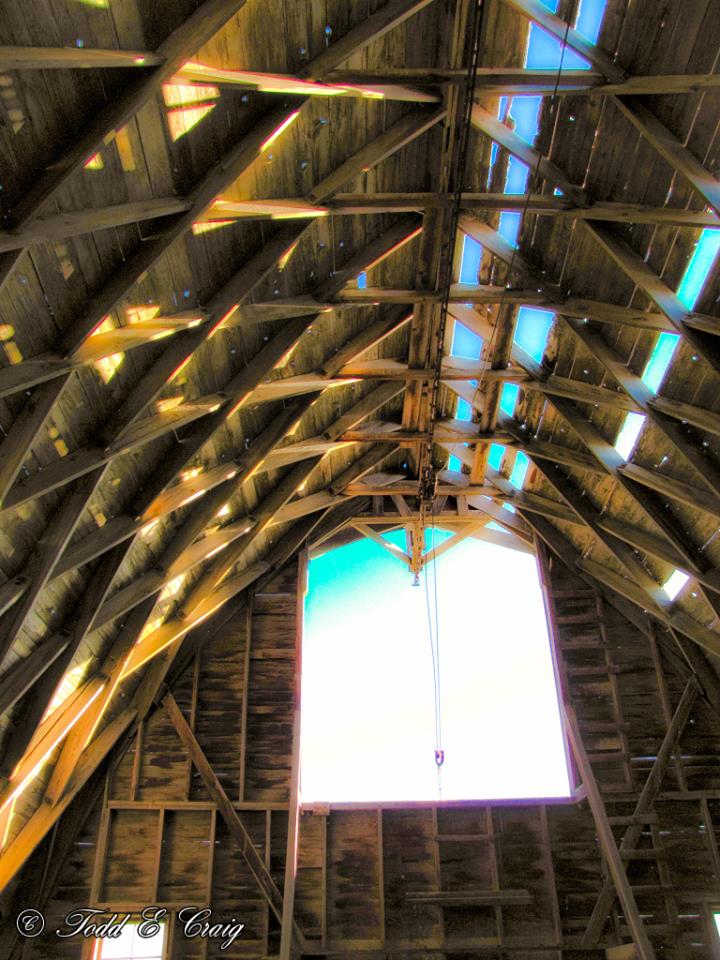 Interior of the Schwarz Barn.